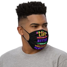 Load image into Gallery viewer, LIFE IS BETTER WHEN YOU ATTEND A HBCU Premium Face Mask
