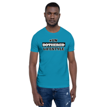 Load image into Gallery viewer, #UNBOTHEREDLIFESTYLE Short-Sleeve Unisex Graphic T-Shirt
