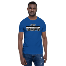 Load image into Gallery viewer, #UNBOTHEREDLIFESTYLE Short-Sleeve Unisex Graphic T-Shirt