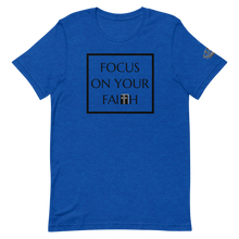 Load image into Gallery viewer, FOCUS ON YOUR FAITH Unisex Graphic T-Shirt