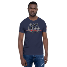 Load image into Gallery viewer, SAYLESS REMAIN UNBOTHERED AND $TACK YOUR PAPER Graphic Unisex T-Shirt- Red