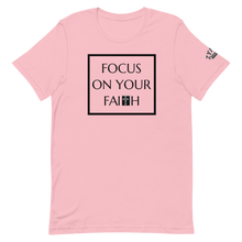 Load image into Gallery viewer, FOCUS ON YOUR FAITH Unisex Graphic T-Shirt