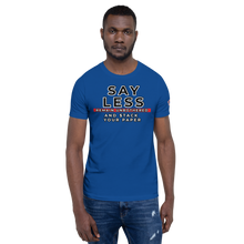 Load image into Gallery viewer, SAYLESS REMAIN UNBOTHERED AND $TACK YOUR PAPER Graphic Unisex T-Shirt- Red