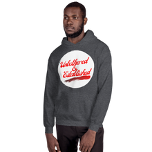 Load image into Gallery viewer, UNBOTHERED &amp; ESTABLISHED Unisex Graphic Hoodie
