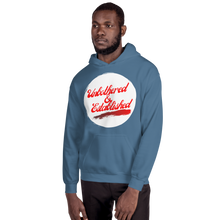 Load image into Gallery viewer, UNBOTHERED &amp; ESTABLISHED Unisex Graphic Hoodie
