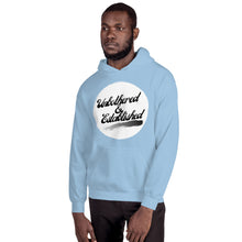Load image into Gallery viewer, UNBOTHERED &amp; ESTABLISHED Unisex Graphic Hoodie
