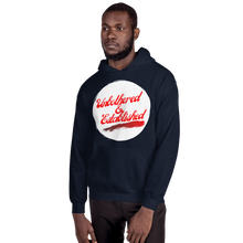 Load image into Gallery viewer, UNBOTHERED &amp; ESTABLISHED Unisex Graphic Hoodie
