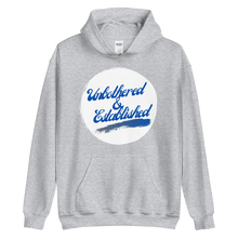 Load image into Gallery viewer, UNBOTHERED &amp; ESTABLISHIED Unisex Graphic Hoodie
