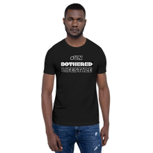 Load image into Gallery viewer, #UNBOTHEREDLIFESTYLE Short-Sleeve Unisex Graphic T-Shirt

