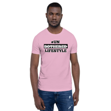 Load image into Gallery viewer, #UNBOTHEREDLIFESTYLE Short-Sleeve Unisex Graphic T-Shirt
