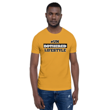 Load image into Gallery viewer, #UNBOTHEREDLIFESTYLE Short-Sleeve Unisex Graphic T-Shirt
