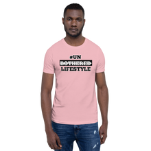 Load image into Gallery viewer, #UNBOTHEREDLIFESTYLE Short-Sleeve Unisex Graphic T-Shirt
