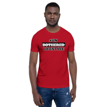 Load image into Gallery viewer, #UNBOTHEREDLIFESTYLE Short-Sleeve Unisex Graphic T-Shirt
