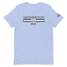 Load image into Gallery viewer, UNBOTHERED FAITH OVER FEAR Unisex Graphic T-Shirt
