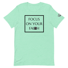 Load image into Gallery viewer, FOCUS ON YOUR FAITH Unisex Graphic T-Shirt
