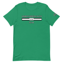 Load image into Gallery viewer, UNBOTHERED FAITH OVER FEAR Unisex Graphic T-Shirt
