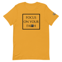 Load image into Gallery viewer, FOCUS ON YOUR FAITH Unisex Graphic T-Shirt
