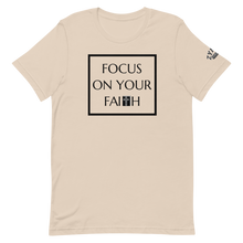 Load image into Gallery viewer, FOCUS ON YOUR FAITH Unisex Graphic T-Shirt
