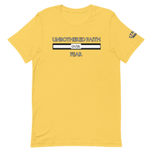 Load image into Gallery viewer, UNBOTHERED FAITH OVER FEAR Unisex Graphic T-Shirt
